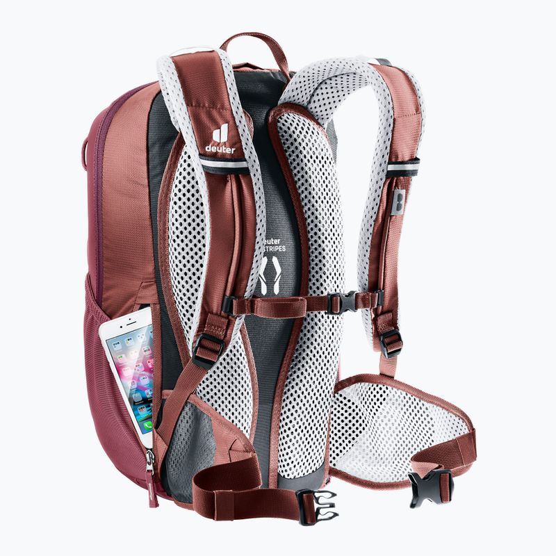 Жіночий велосипедний рюкзак deuter Bike I 18 l SL maron/caspia 9