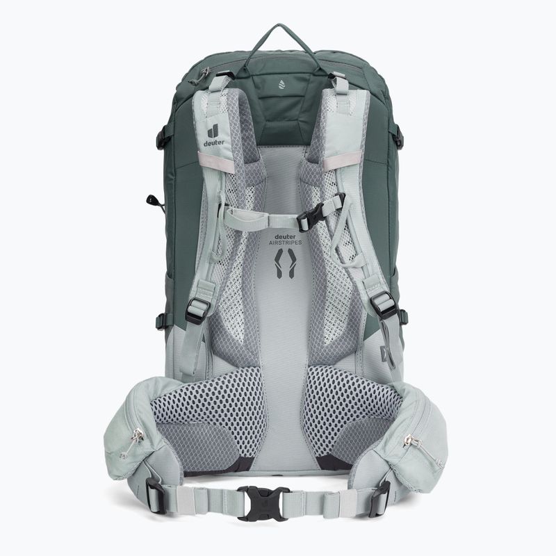 Рюкзак туристичний жіночий Deuter Trail Pro 31 l SL teal/tin 2