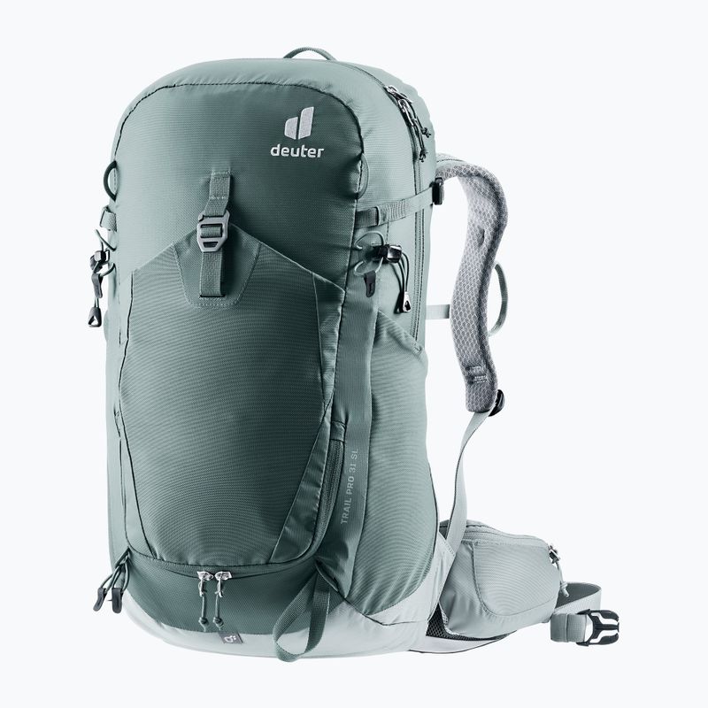 Рюкзак туристичний жіночий Deuter Trail Pro 31 l SL teal/tin 7