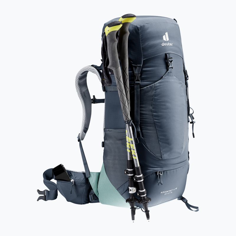 Рюкзак трекінговий жіночий Deuter Aircontact Lite 35 + 10 l SL ink/jade 7