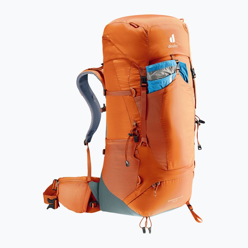 Рюкзак трекінговий Deuter Aircontact Lite 50 + 10 l chestnut/teal 7