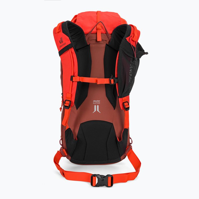 Рюкзак для скелелазіння Deuter Guide 24 l redwood/papaya 3