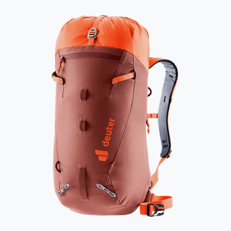 Рюкзак для скелелазіння Deuter Guide 24 l redwood/papaya 5