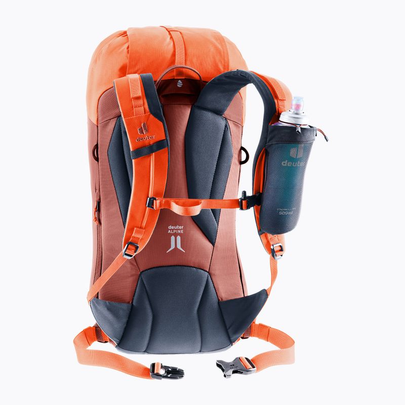 Рюкзак для скелелазіння Deuter Guide 24 l redwood/papaya 6