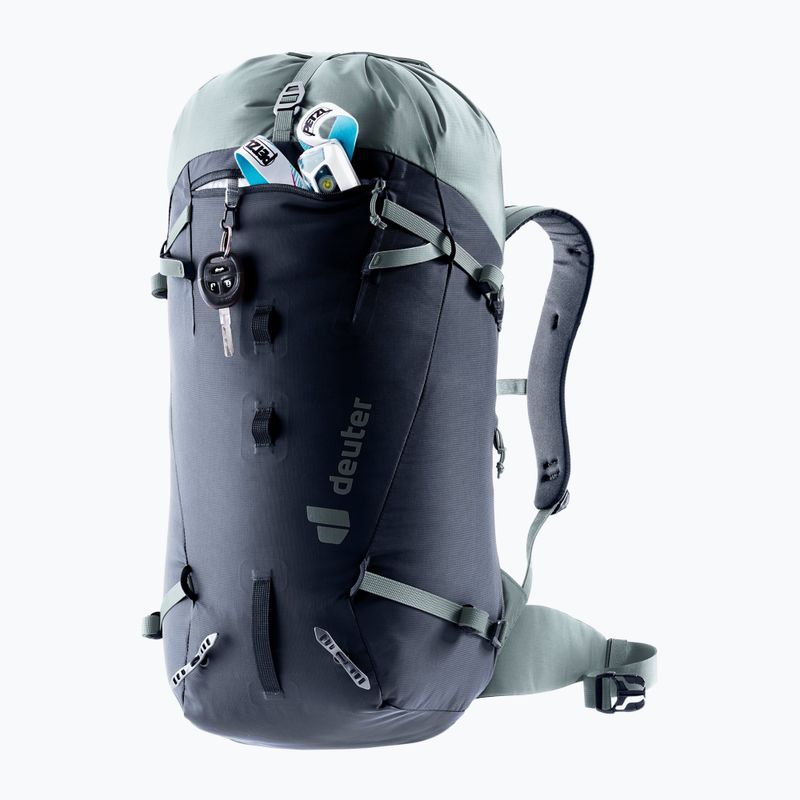 Альпіністський рюкзак deuter Guide 30 л чорний/сланець 5