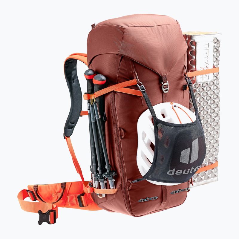 Альпіністський рюкзак Deuter Guide 34+8 л червоне дерево/папайя 5