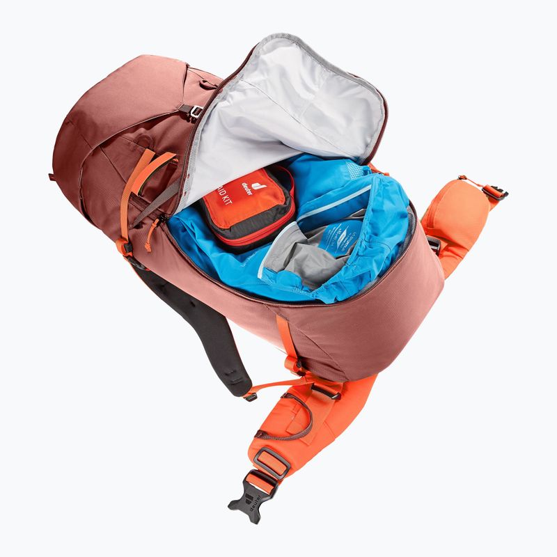 Альпіністський рюкзак Deuter Guide 34+8 л червоне дерево/папайя 7