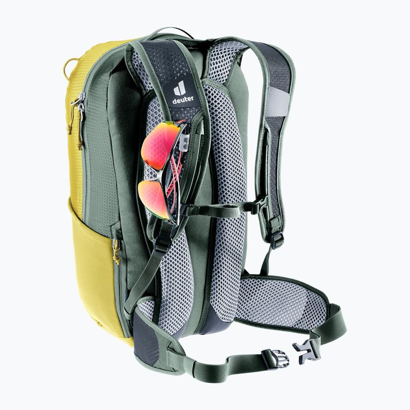 Рюкзак велосипедний deuter Race 16 tumeric/ivy 9