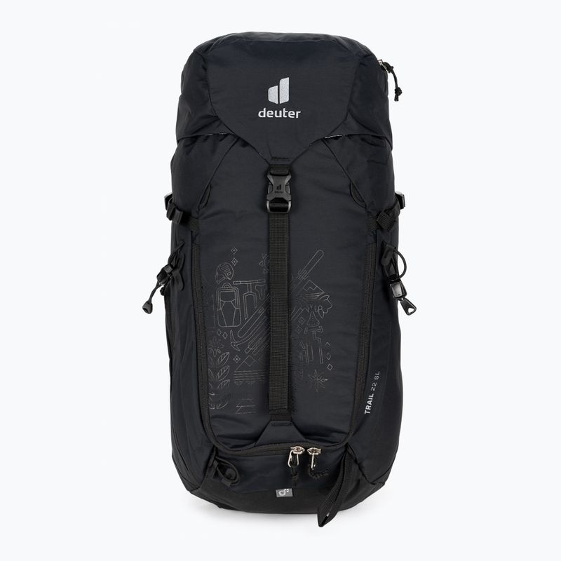 Рюкзак туристичний жіночий Deuter Trail 22 l SL black