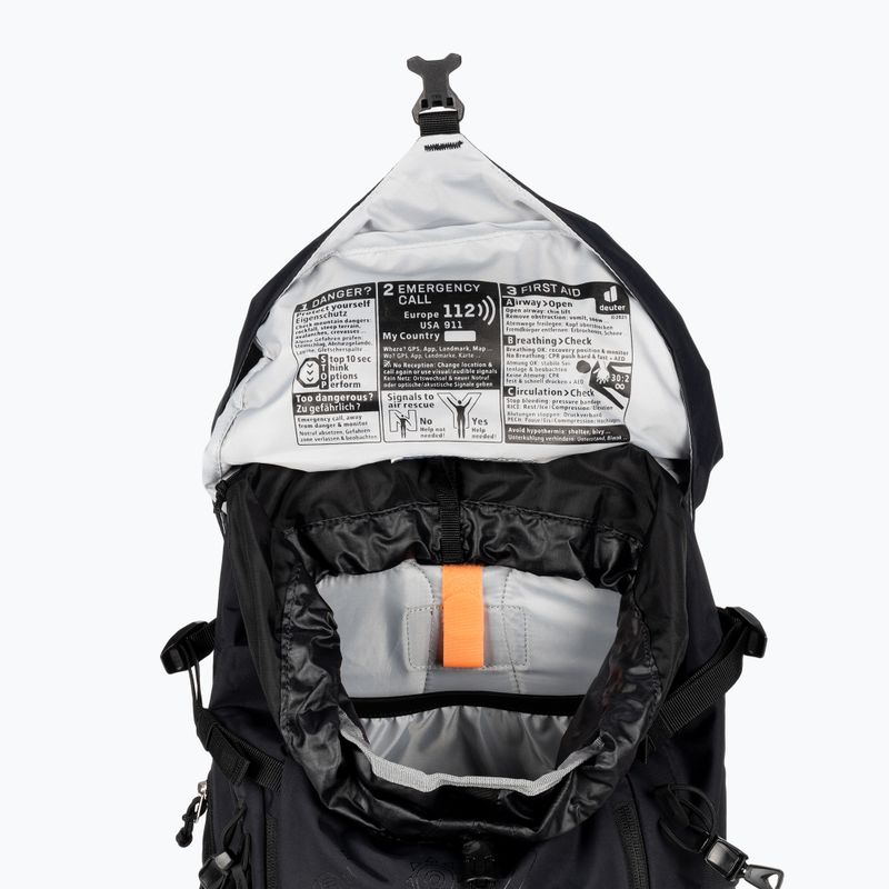 Рюкзак туристичний жіночий Deuter Trail 22 l SL black 4