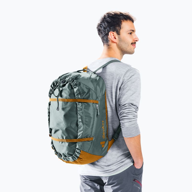 Сумка для канату Deuter Gravity Rope Bag teal/cinnamon 2