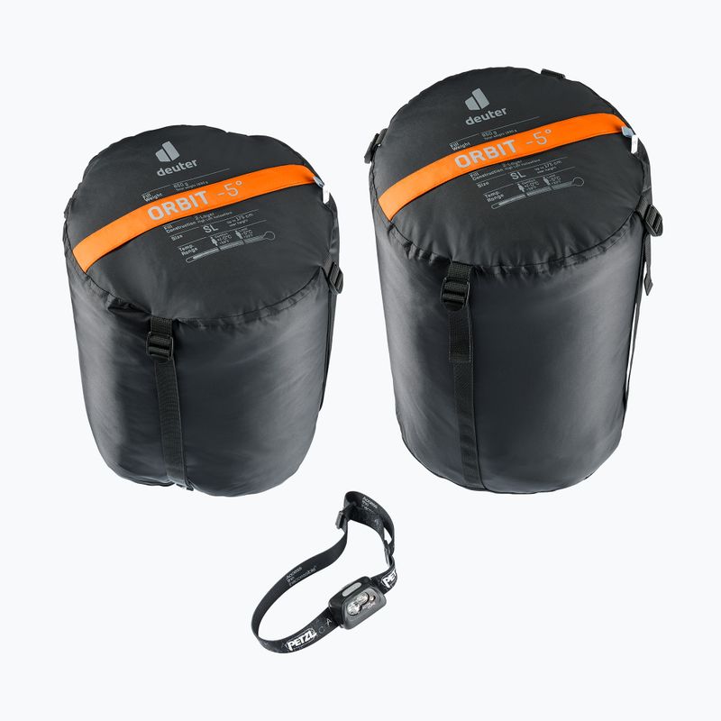 Спальний мішок Deuter Orbit -5° SL chestnut/sage 6
