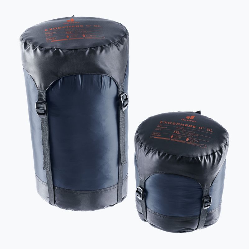 Спальний мішок Deuter Exosphere 0° SL чорнило/червоне дерево 7
