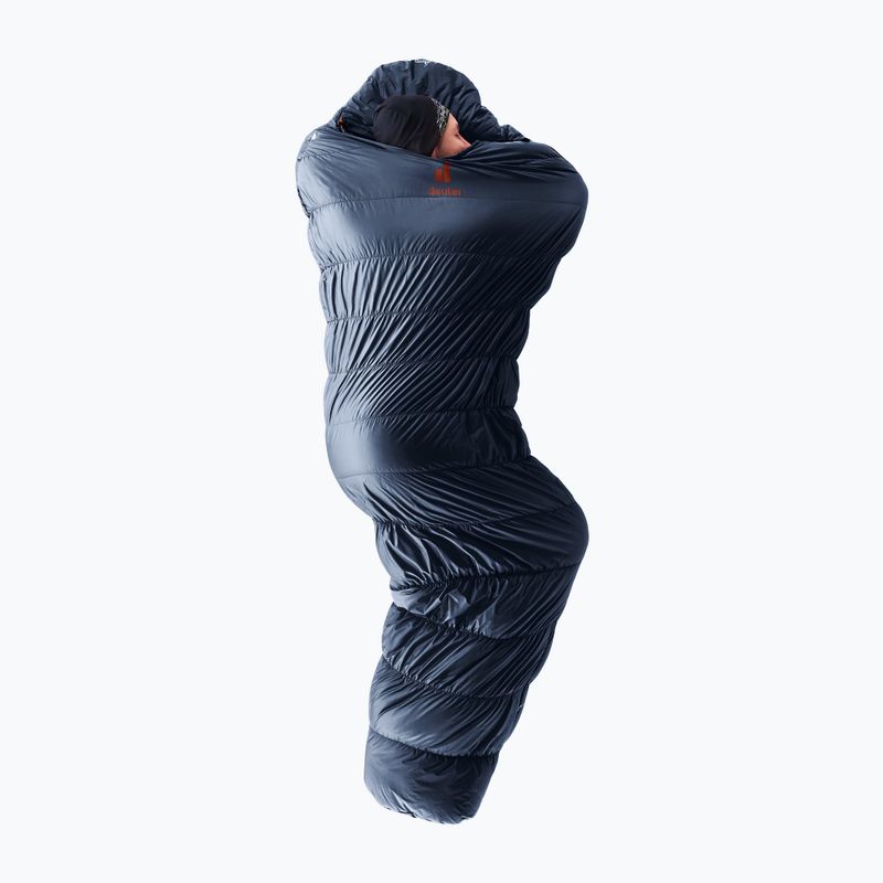 Спальний мішок Deuter Exosphere 0° ink/paprika 9