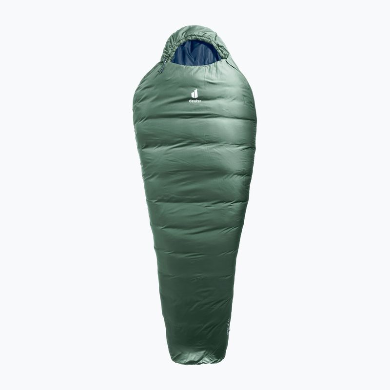 Спальний мішок Deuter Orbit 0° EL плющ/чорнило