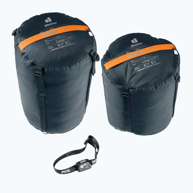 Спальний мішок Deuter Orbit -5° EL каштан/чорнило 6