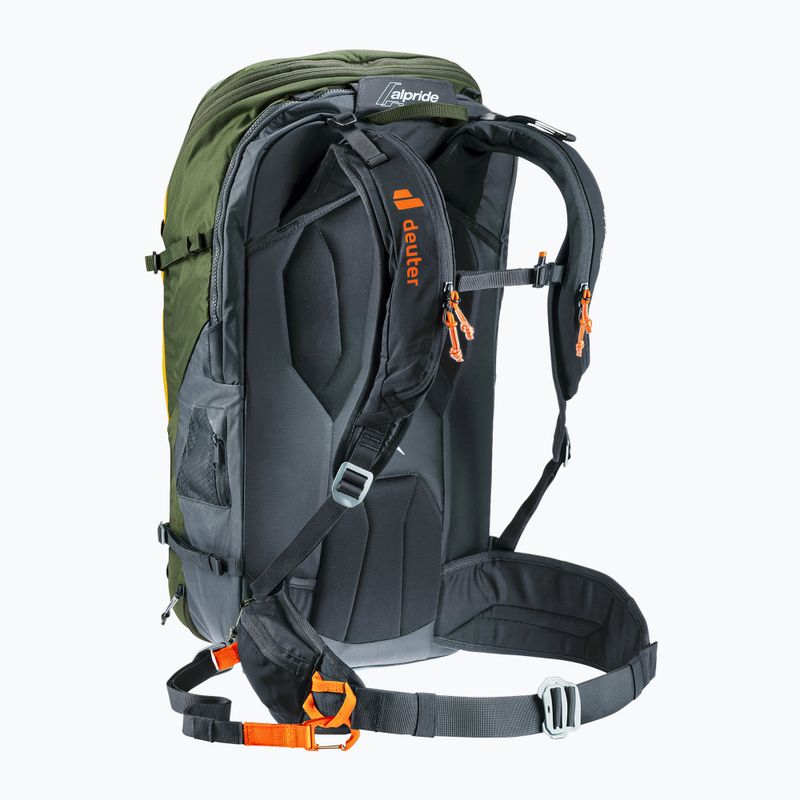 Рюкзак лавинний Deuter Alproof Tour 38 + 5 л khaki/black 4