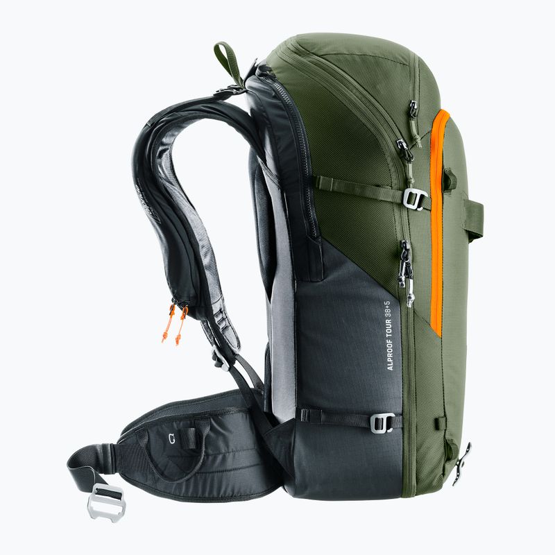 Рюкзак лавинний Deuter Alproof Tour 38 + 5 л khaki/black 5