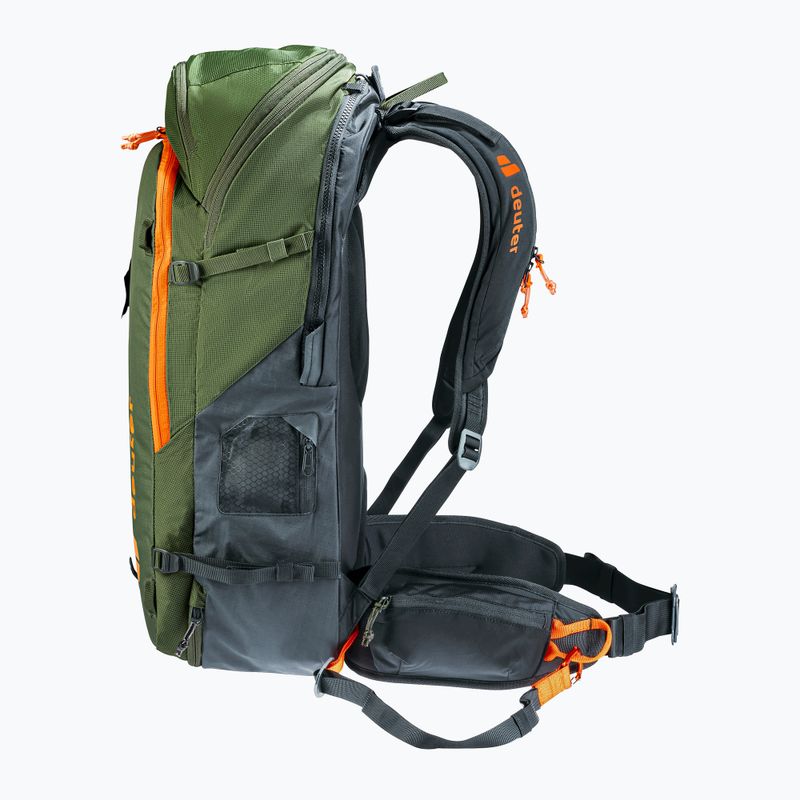 Рюкзак лавинний Deuter Alproof Tour 38 + 5 л khaki/black 6