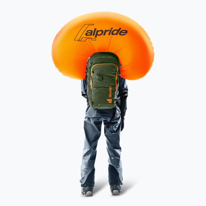 Рюкзак лавинний Deuter Alproof Tour 38 + 5 л khaki/black 26