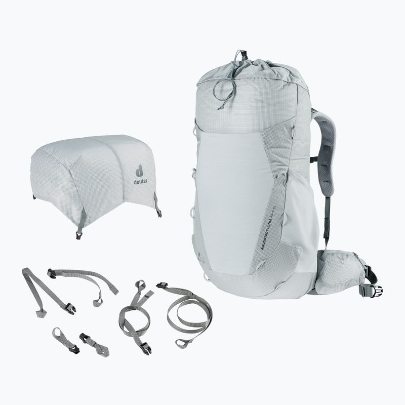 Рюкзак трекінговий жіночий deuter Aircontact Ultra 45 + 5 л SL tin/shale 14