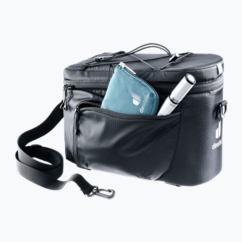 Сумка велосипедна на багажник deuter Rack 10 л black 3