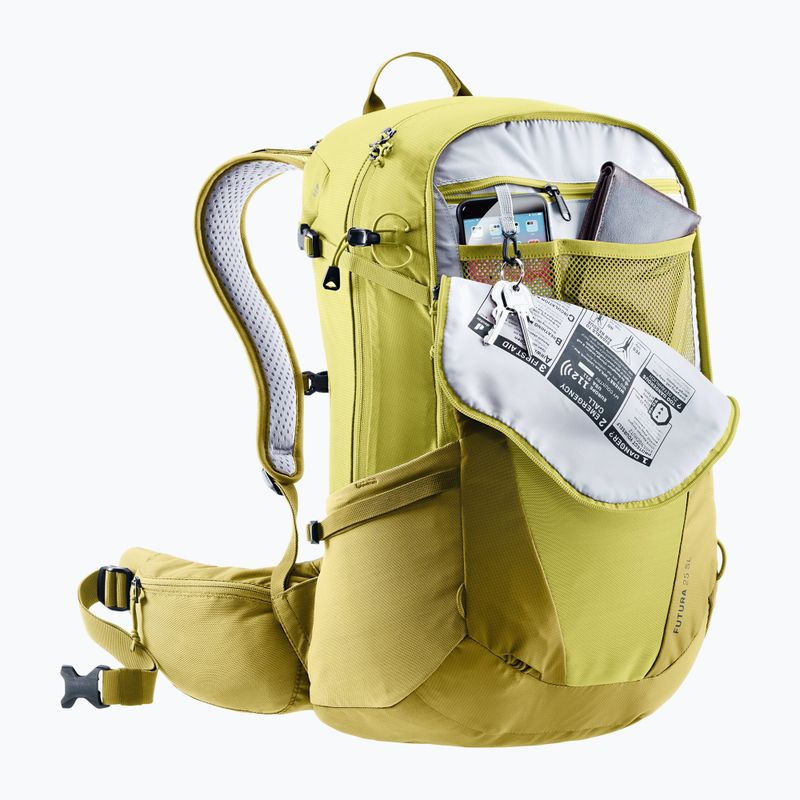Жіночий туристичний рюкзак deuter Futura 25 л SL sprout/липа 4