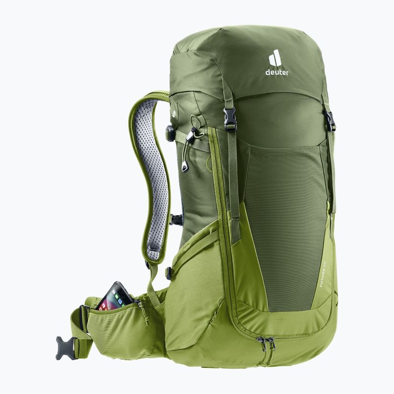 Рюкзак трекінговий deuter Futura 26 л khaki/meadow 9