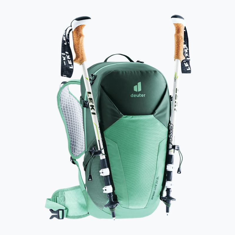Жіночий туристичний рюкзак deuter Speed Lite 23 l SL seagreen/spearmint 11