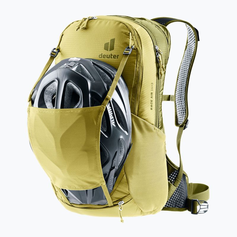 Велосипедний рюкзак Deuter Race Air 14 + 3 л липа/кактус 10
