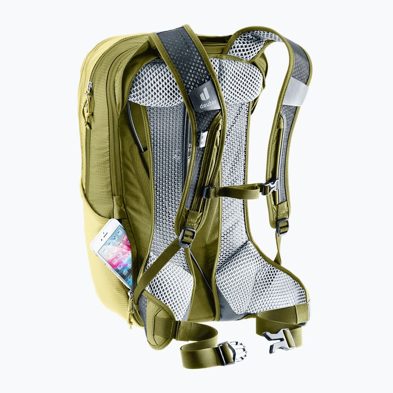 Велосипедний рюкзак Deuter Race Air 14 + 3 л липа/кактус 12