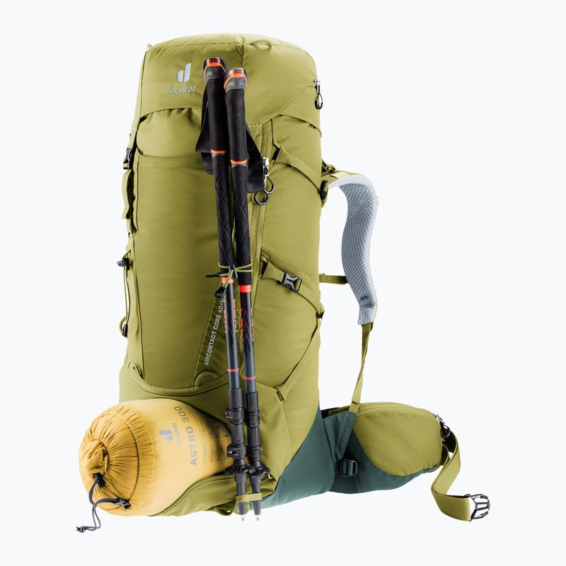 Трекінговий рюкзак deuter Aircontact Core 40 + 10 л cactus/ivy 9