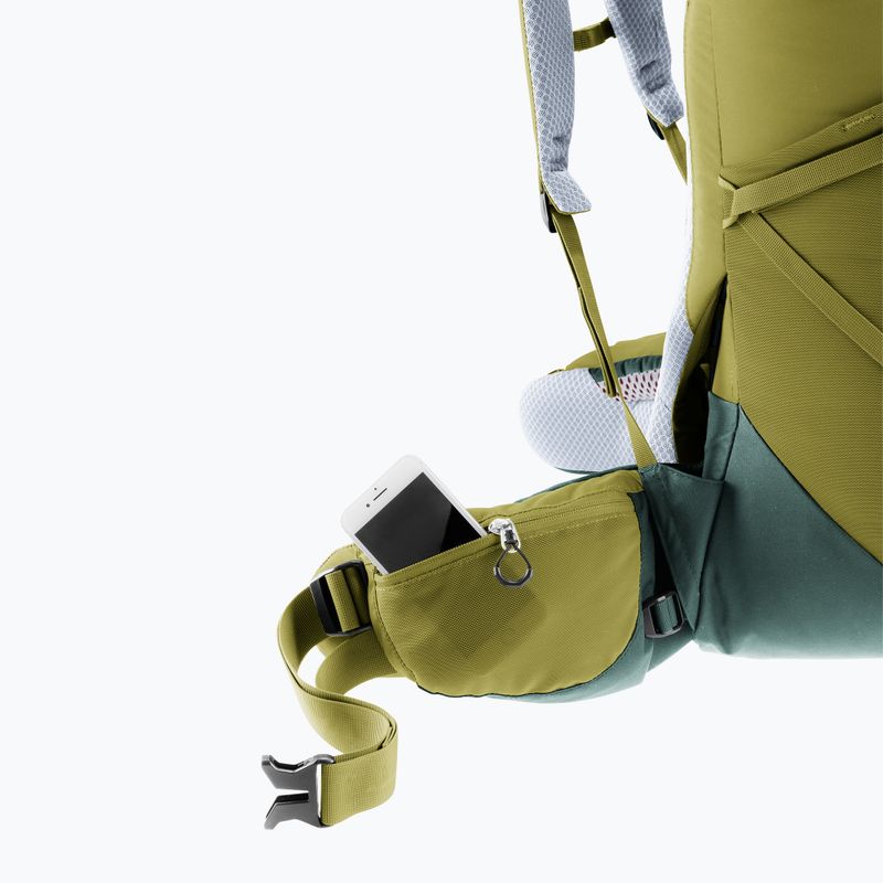 Трекінговий рюкзак deuter Aircontact Core 40 + 10 л cactus/ivy 13