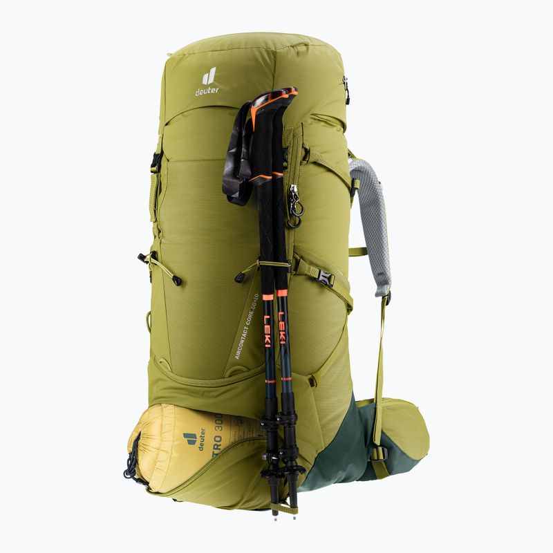 Рюкзак трекінговий deuter Aircontact Core 50+10 л cactus/ivy 7