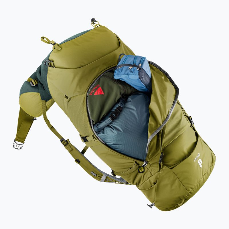Рюкзак трекінговий deuter Aircontact Core 50+10 л cactus/ivy 9