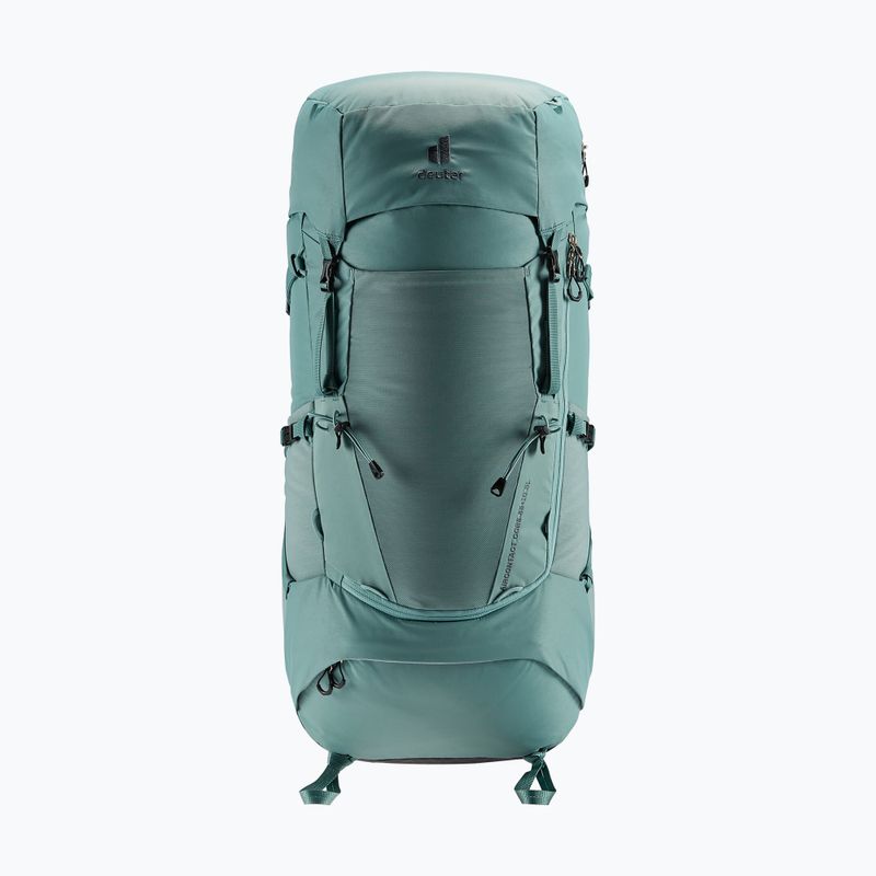 Жіночий трекінговий рюкзак deuter Aircontact Core 55+10 л SL нефрит/графіт