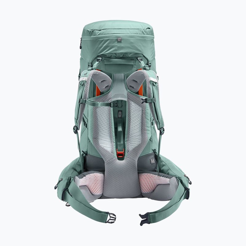 Жіночий трекінговий рюкзак deuter Aircontact Core 55+10 л SL нефрит/графіт 2