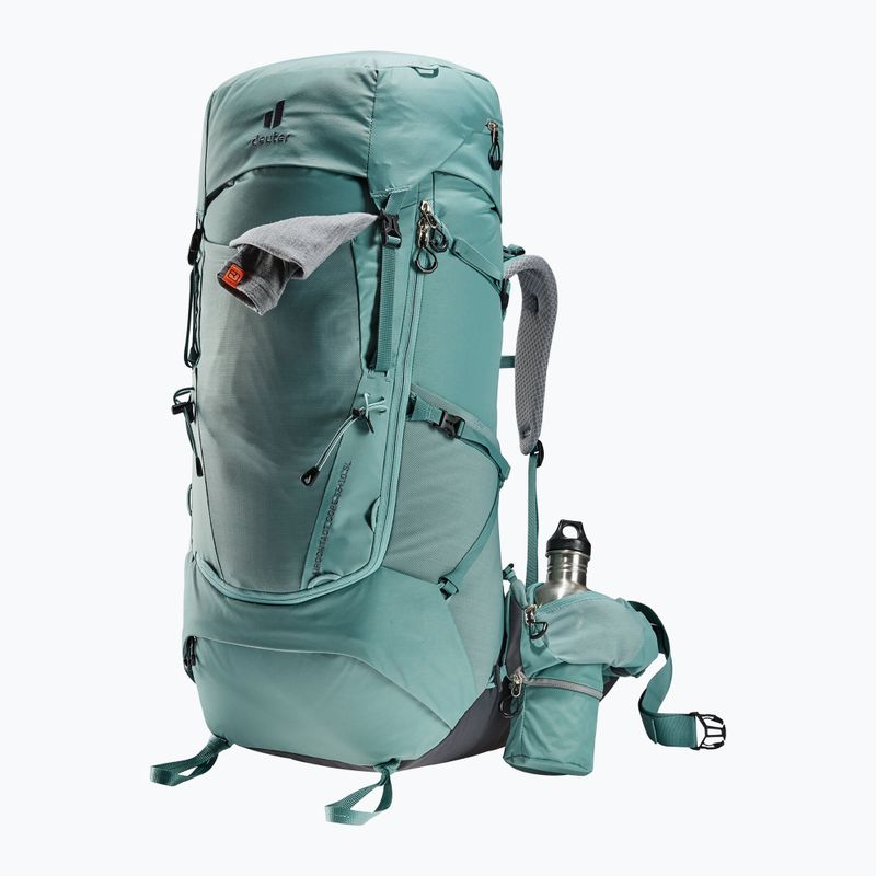 Жіночий трекінговий рюкзак deuter Aircontact Core 55+10 л SL нефрит/графіт 5