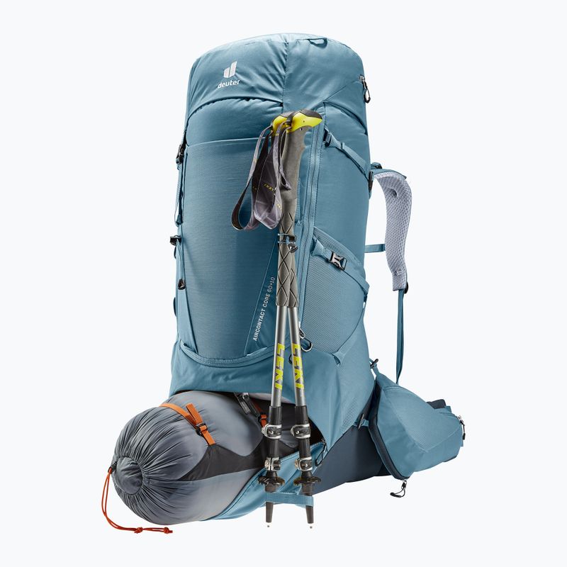 Рюкзак трекінговий deuter Aircontact Core 60+10 л atlantic-ink 9