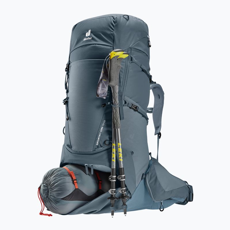 Туристичний рюкзак Deuter Aircontact Core 70+10 л графіт/сланець 10