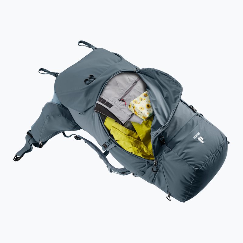 Туристичний рюкзак Deuter Aircontact Core 70+10 л графіт/сланець 11