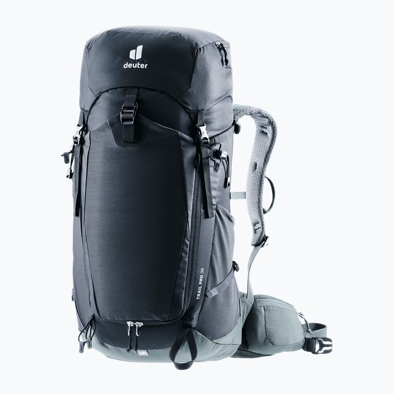 Рюкзак туристичний deuter Trail Pro 36 l black/shale 2