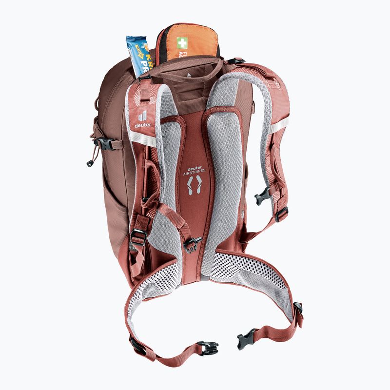 Жіночий туристичний рюкзак deuter Trail 23 l SL raisin/caspia 11