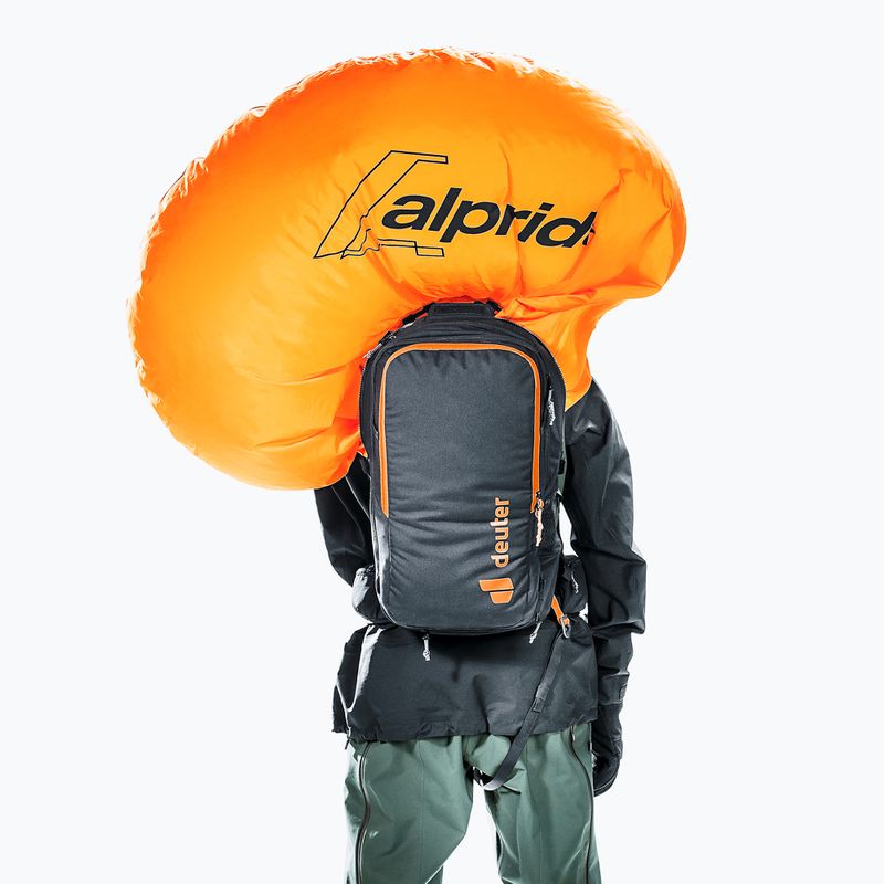 Лавинний рюкзак Deuter Alproof Ride 18 л чорний 15