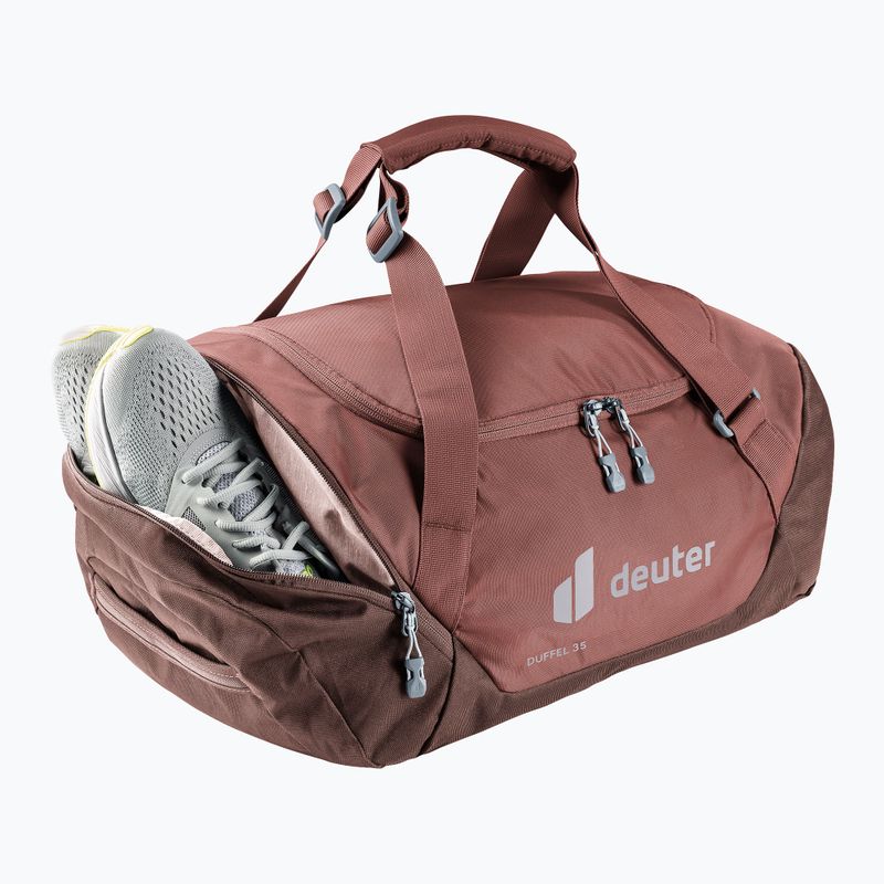 Сумка дорожня deuter Duffel 35 л caspia/raisin 7