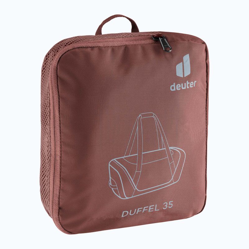 Сумка дорожня deuter Duffel 35 л caspia/raisin 8