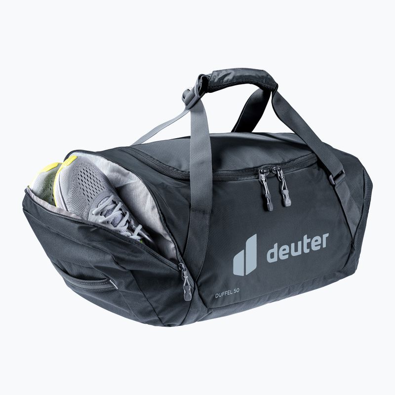 Сумка дорожня deuter Duffel 50 л black 7