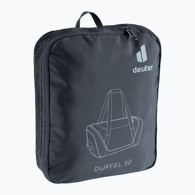 Дорожня сумка deuter Duffel 50 л чорна 8
