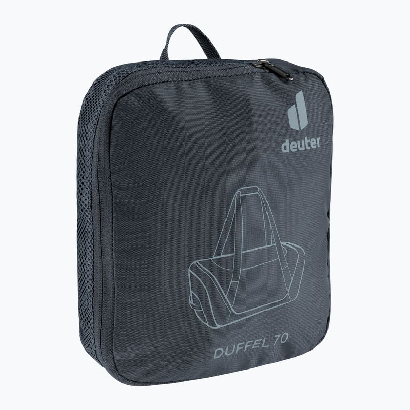 Дорожня сумка deuter Duffel 70 л чорна 7