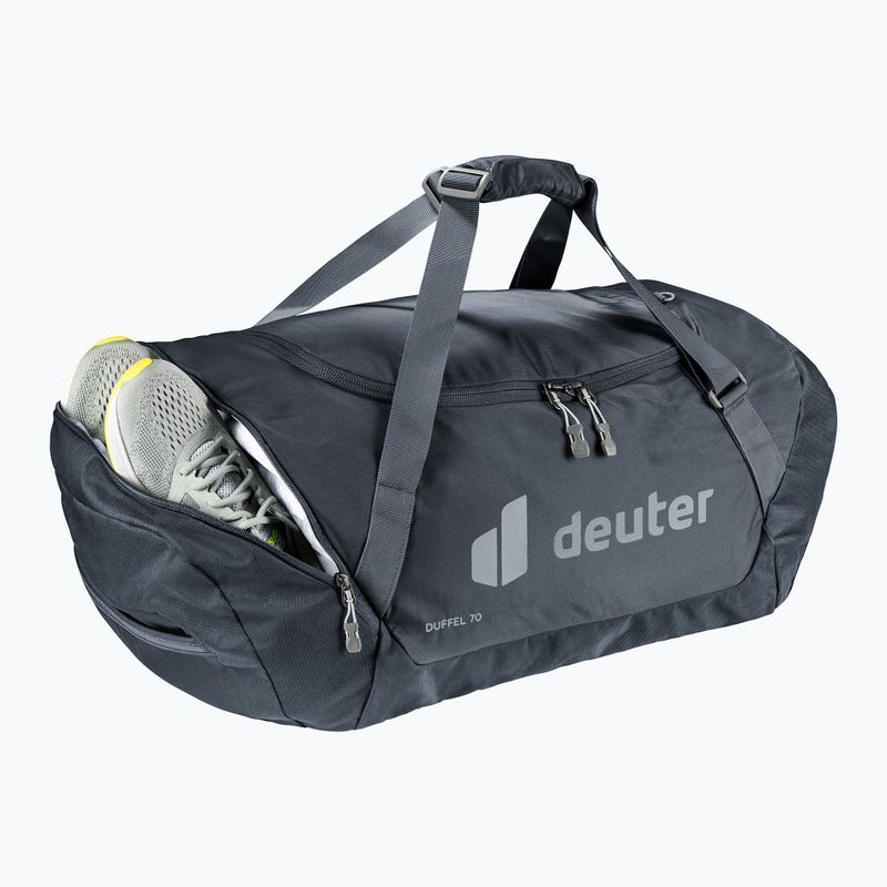 Дорожня сумка deuter Duffel 70 л чорна 8